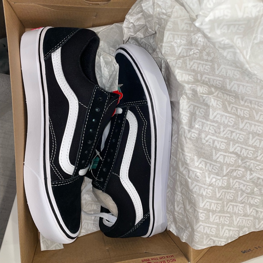 Classic black old skool vans brand new still in box